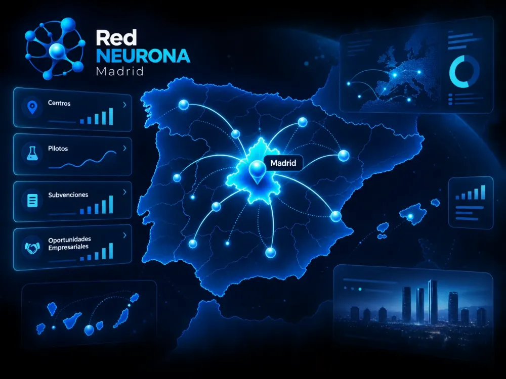 Ilustración del seguimiento de la Red NEURONA en la Comunidad de Madrid